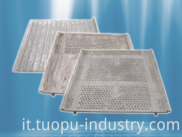 Cold sieve plate